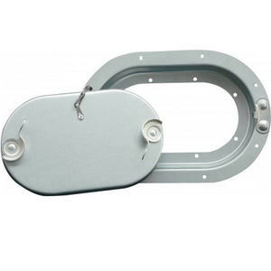 puerta de acero galvanizado