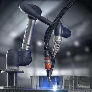 sistema de soldadura con robot colaborativo