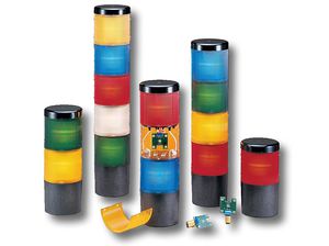 columna de señalización LED / permanente / de 2 colores / de 3 colores