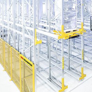 sistema de estanterías depósito de almacenamiento / compacto / de gran altura / multi-almacenamiento