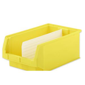 caja de almacenaje a la vista de polipropileno / de acero / para almacenamiento / para piezas pequeñas