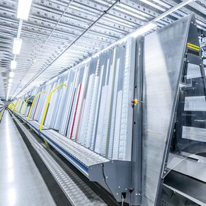 máquina de preparación de pedidos para la industria tabacalera