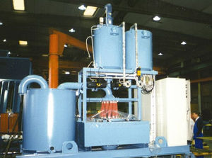 separador con sensor