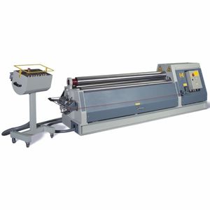 máquina roladora de 4 rodillos / hidráulica