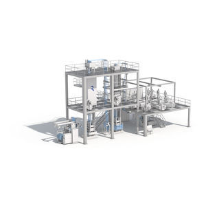 línea de extrusión de película soplada 1