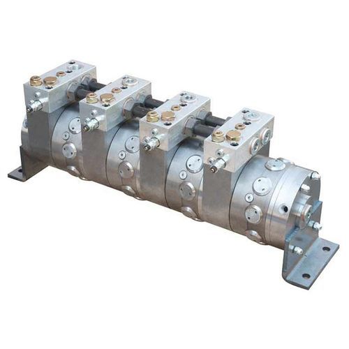 Repartidor de caudal de pistón radial - EKOMAT GmbH & Co. KG - hidráulico / de aceite