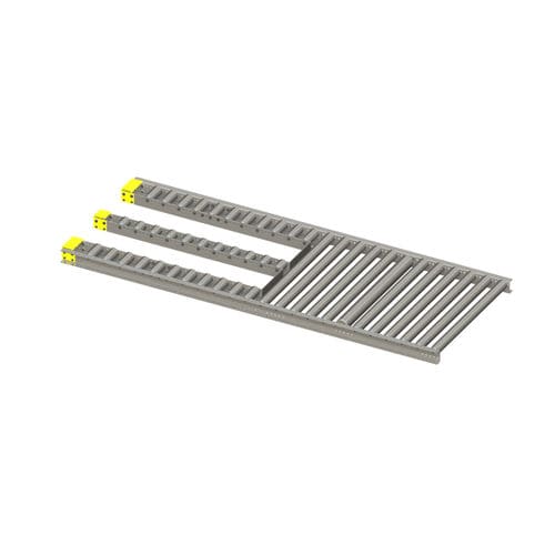 Transportador de rodillos - PAS60-90 - AMI Förder- und Lagertechnik GmbH - de carga / de alimentación / modular
