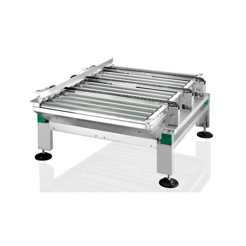 Transportador de rodillos - KHU - AMI Förder- und Lagertechnik GmbH - con cadena / horizontal / de transporte