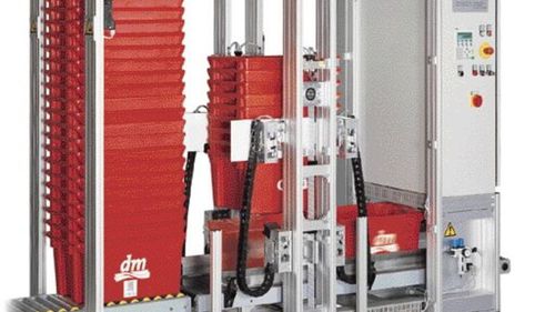 Apiladora-desapiladora de servomotores - AMI Förder- und Lagertechnik GmbH