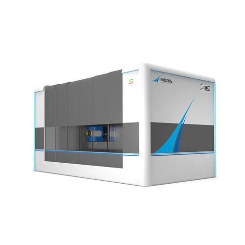 Centro de mecanizado CNC 3 ejes - D80 - Modig Machine Tool - 4 ejes / horizontal / para acero