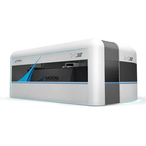 Centro de mecanizado CNC 5 ejes - H12 - Modig Machine Tool - vertical / para aluminio / para compuestos