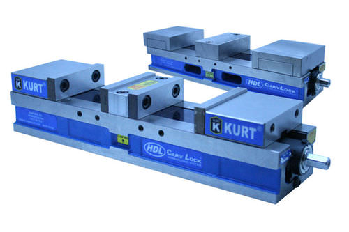 Mordaza para máquina herramienta - HDLM4J - Kurt Manufacturing-Industrial Products Division - neumática / modulable / doble