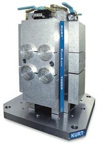 Mordaza de máquina - CTHDHM643 - Kurt Manufacturing-Industrial Products Division - neumática / vertical / de 4 caras