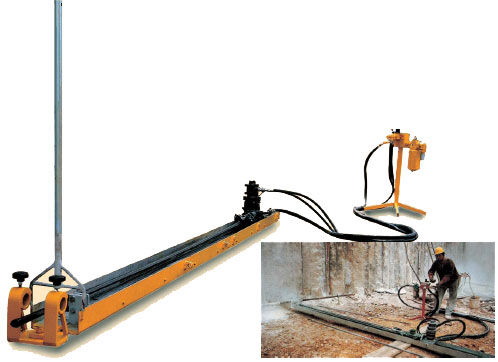 Perforadora horizontal - Pellegrini - fija / rotativa