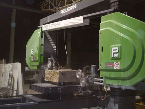 Sierra de cinta - Robot Space 2600  - Pellegrini - para piedra / CNC