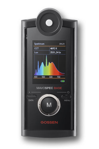 Espectrofotómetro para iluminancia visible - MAVOSPEC BASE - GOSSEN Foto- und Lichtmesstechnik GmbH - portátil / compacto / para LED
