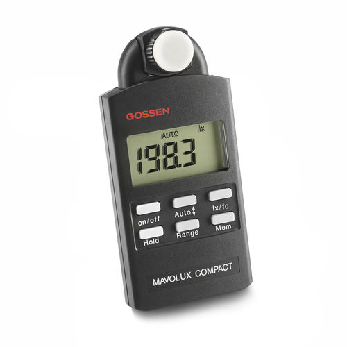 Luxómetro C-Class - MAVOLUX COMPACT - GOSSEN Foto- und Lichtmesstechnik GmbH - compacto / ISO