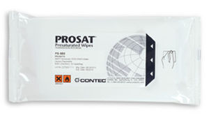 Toallita limpiadora presaturada - PROSAT® PS-850/PS-911 - Contec - para sala blanca