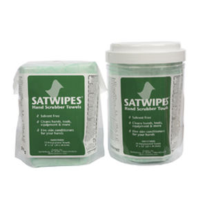 Toallita limpiadora presaturada - SATWipes® - Contec - para las manos