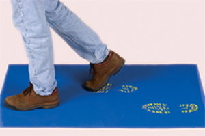 Alfombra adhesiva - TM0001 - Contec - para zona de tráfico intenso
