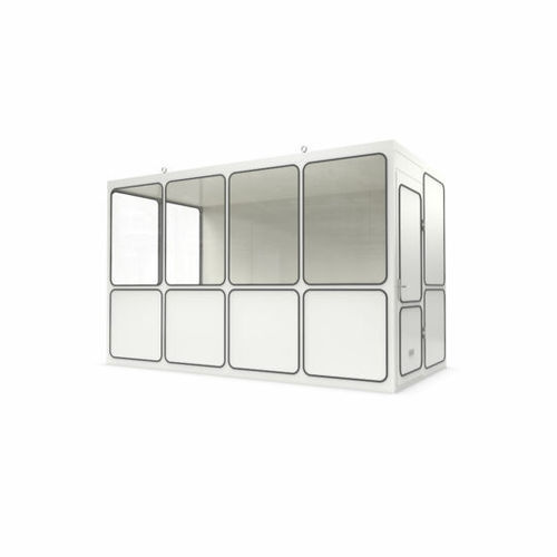 Sistema "room in room" modular - Ri 10 - WSM – Walter Solbach Metallbau GmbH - de chapa / de fibra mineral / con suelo de PVC