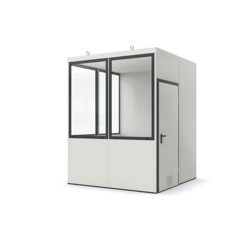 Sistema "room in room" modular - Wi 8 - WSM – Walter Solbach Metallbau GmbH - de chapa / de fibra mineral