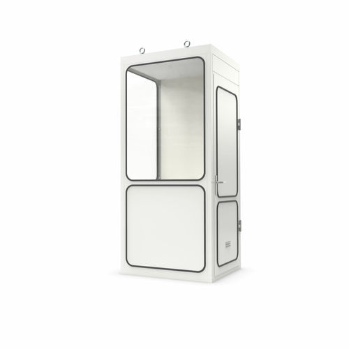 Sistema "room in room" de chapa - Ri 4 - WSM – Walter Solbach Metallbau GmbH - de fibra mineral / con suelo de PVC