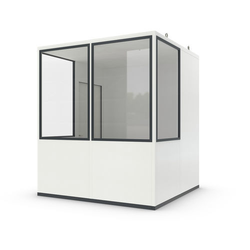 Sistema "room in room" de chapa - Basic 5 Starter Plus - WSM – Walter Solbach Metallbau GmbH - de fibra mineral / con suelo de PVC