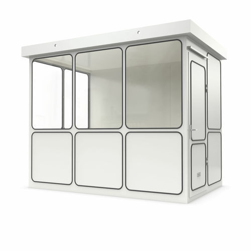 Sistema "room in room" modular - Ra 10 - WSM – Walter Solbach Metallbau GmbH - con suelo de PVC