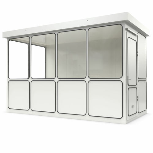 Sistema "room in room" modular - Ra 12b - WSM – Walter Solbach Metallbau GmbH - de fibra mineral / con suelo de PVC