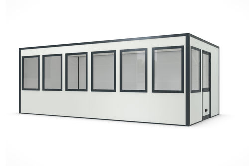 Sistema "room in room" modular - SmartUnit 18c - WSM – Walter Solbach Metallbau GmbH - de chapa de acero / de chapa