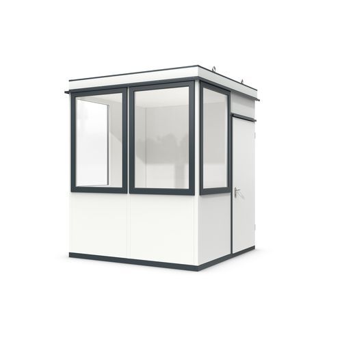Sistema "room in room" modular - Outdoor Basic 5 - WSM – Walter Solbach Metallbau GmbH - de chapa / de fibra mineral / con suelo de PVC