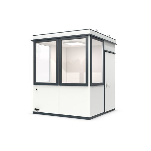 Sistema "room in room" modular - Outdoor Basic 5 Mini - WSM – Walter Solbach Metallbau GmbH - de chapa / de fibra mineral / con suelo de PVC