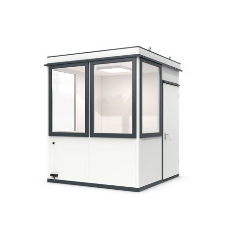 Sistema "room in room" modular - Outdoor Basic 5 Starter Plus - WSM – Walter Solbach Metallbau GmbH - de chapa / de fibra mineral / con suelo de PVC