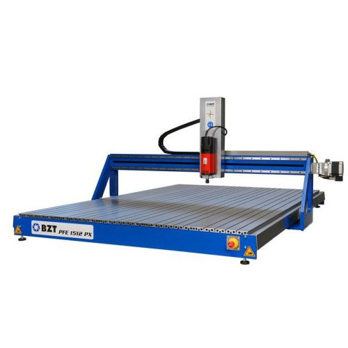 Fresadora CNC 3 ejes - PFE 1512-PX  - BZT Maschinenbau GmbH - universal / tipo puente / chasis incluido