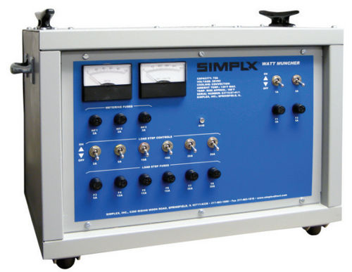 Banco de carga DC - 12 - 32 V, 70 - 150 A | Watt-Muncher - Simplex - portátil