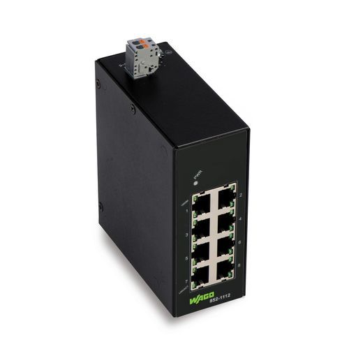 Conmutador Ethernet no administrable - 852-1112 - WAGO - 8 puertos / 5 puertos / gigabit