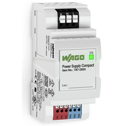 Alimentación eléctrica en riel DIN - 787-2850 - WAGO - AC/DC / estabilizada / monofásica