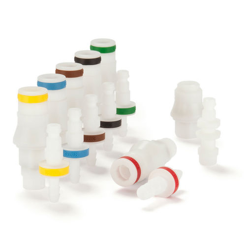 Racor para productos químicos - MD series - Parker Fluid System Connectors Division Europe - neumático / rápido / de POM
