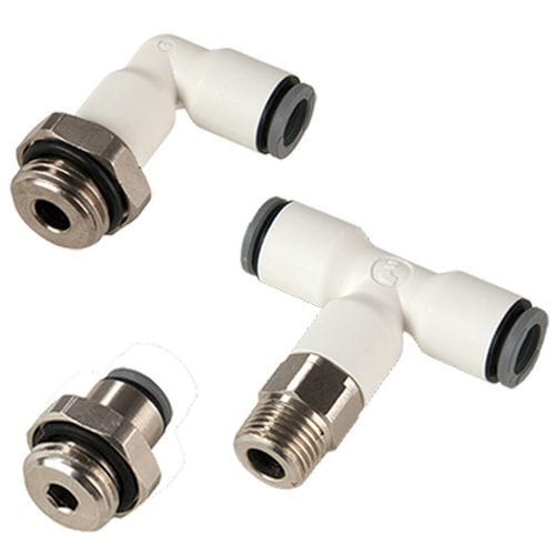 Racor hidráulico - LIQUIfit® - Parker Fluid System Connectors Division Europe - neumático / roscado / push-in