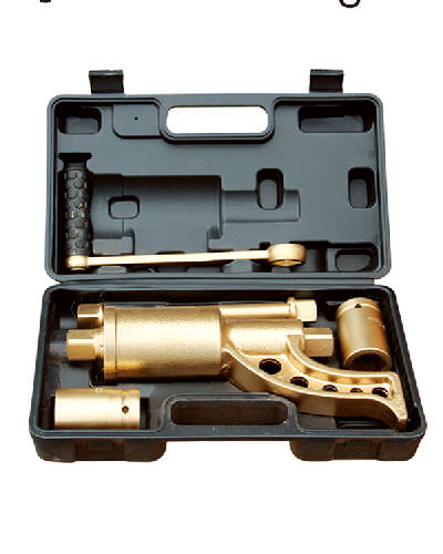 Llave especial antichispas - 124A series - HEBEI BOTOU SAFETY TOOLS CO.,LTD - de cobre / amagnética / multiplicadora de fuerza