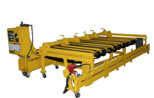 Transportador de rodillos - CV series - Cincinnati Incorporated - horizontal / de transporte / de correa