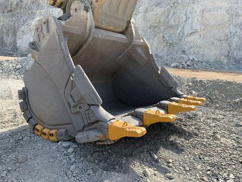 Cuchara con dientes estándar - LAMETER s.r.l. - para excavadora / para minas
