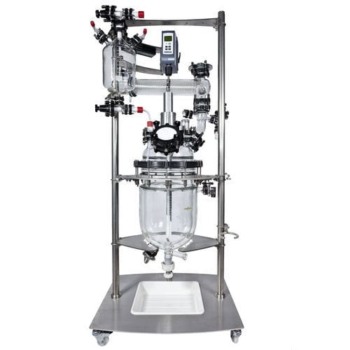 Reactor batch - 100 L PLUS  - Asynt - de proceso / piloto / de vidrio