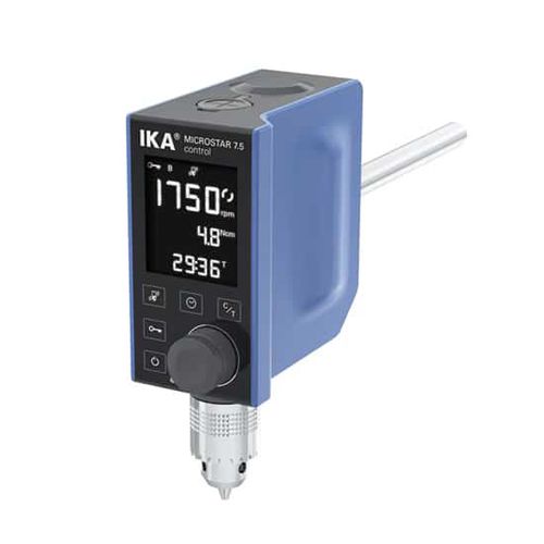 Agitador de laboratorio de hélice - IKA MICROSTAR 7.5  - Asynt - digital / para motor / de medición