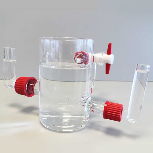 Conector Drop-cell de borosilicato - Asynt - electroquímico