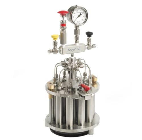 Reactor de síntesis paralela - Multicell - Asynt - bajo alta presión / de acero inoxidable / homogéneo