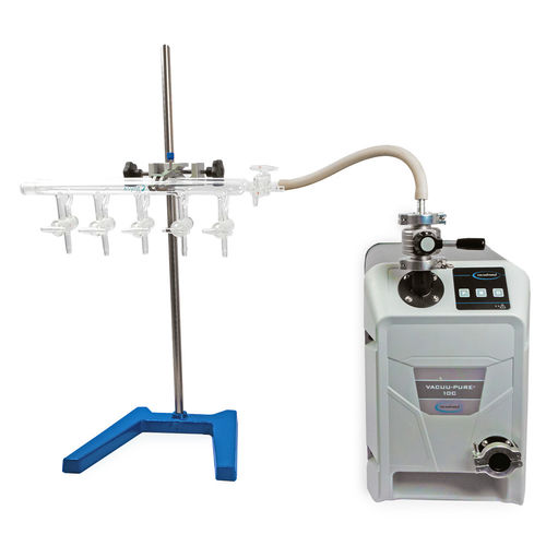Manifold multivía - Asynt - de vidrio / de gas / de vacío