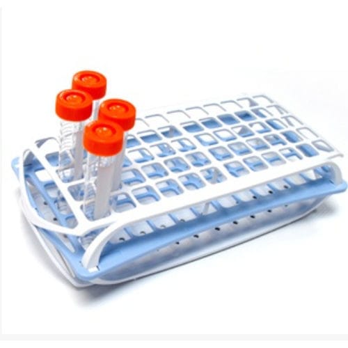 Rack de almacenamiento para tubos de ensayo - Asynt - de PP / apto para autoclave