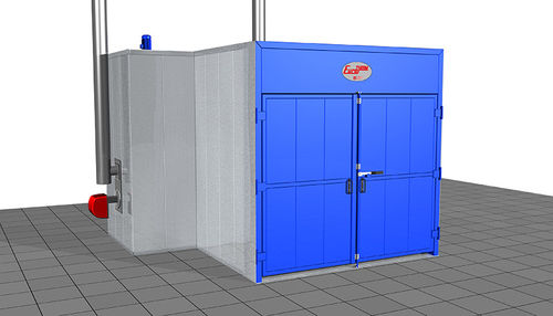 Horno de cámara - Euro FSC series - Eurotherm - de cocción / de combustión